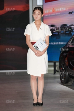 这展台礼仪前台都是肉丝香186P