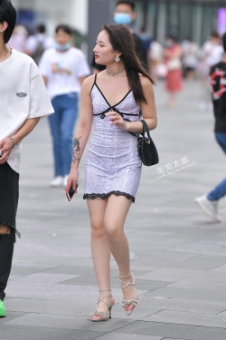 深V吊带短裙 21-08-19-85P
