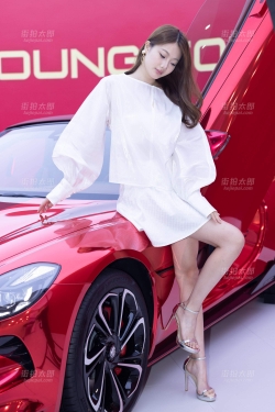 LB255-99P 成都车展-高颜值小仙女的极品美腿玉足