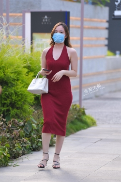 紧身红裙凉高 21-08-03-150P