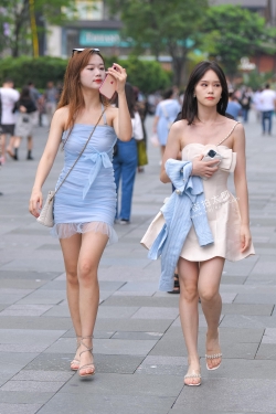 蓝色纱裙凉高图片+视频 21-09-04-105P