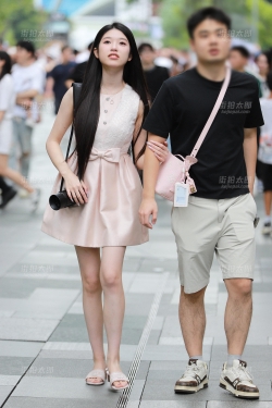 蝴蝶结连衣裙90P
